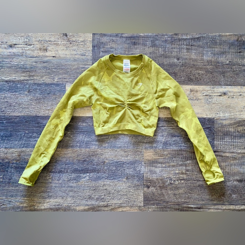 Gymshark Long Sleeve Crop Top